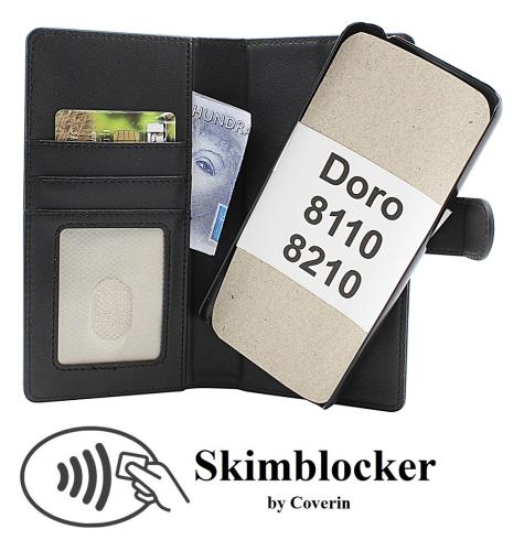 CoverinSkimblocker Magnet Wallet Doro 8110 / 8210