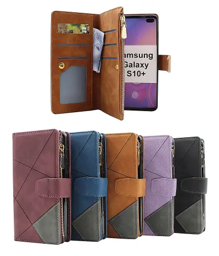 billigamobilskydd.seXL Standcase Luxury Wallet Samsung Galaxy S10 Plus (G975F)