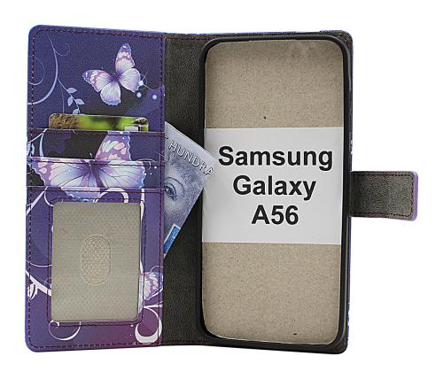 CoverinSkimblocker Samsung Galaxy A56 Magnet Phone Wallet Design