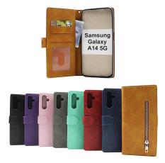 billigamobilskydd.seZipper Standcase Wallet Samsung Galaxy A14 4G / 5G