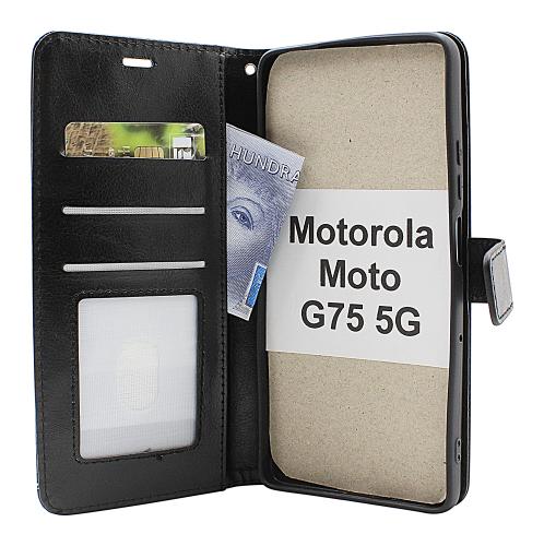 billigamobilskydd.seCrazy Horse Motorola Moto G75 5G Phone Wallet