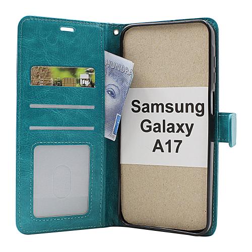 Crazy Horse Samsung Galaxy A17 Phone Wallet