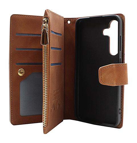 billigamobilskydd.seXL Standcase Luxury Wallet Samsung Galaxy S24 5G (SM-S921B/DS)