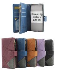 billigamobilskydd.seXL Standcase Lyxfodral Samsung Galaxy S21 5G (SM-G991B)