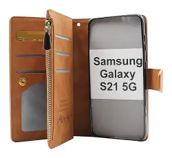 billigamobilskydd.seXL Standcase Lyxfodral Samsung Galaxy S21 5G (SM-G991B)