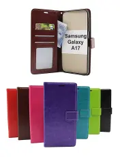 billigamobilskydd.seCrazy Horse Samsung Galaxy A17 Phone Wallet