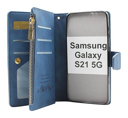 billigamobilskydd.seXL Standcase Lyxfodral Samsung Galaxy S21 5G (SM-G991B)