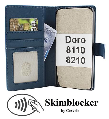 CoverinSkimblocker Magnet Wallet Doro 8110 / 8210