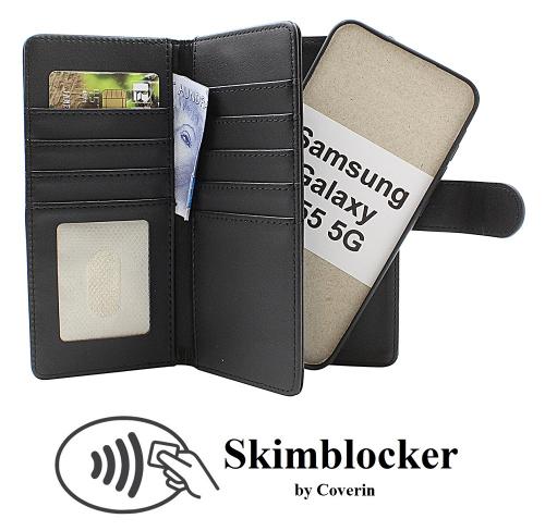 CoverinSkimblocker XL Magnet Wallet Samsung Galaxy A55 5G