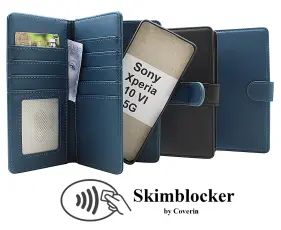 CoverinSkimblocker Sony Xperia 10 VI 5G XL Magnet Phone Wallet