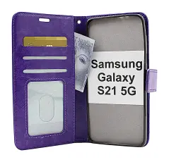 CoverinCrazy Horse Wallet Samsung Galaxy S21 5G (G991B)