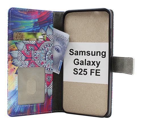CoverinSkimblocker Samsung Galaxy S25 FE Magnet Phone Wallet Design