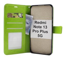 CoverinCrazy Horse Wallet Xiaomi Redmi Note 13 Pro+ 5G