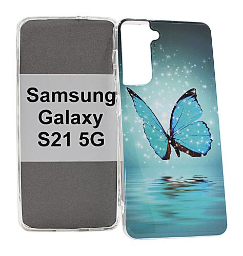 billigamobilskydd.seDesign Case TPU Samsung Galaxy S21 5G (G991B)