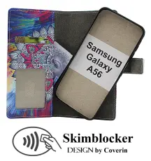 CoverinSkimblocker Samsung Galaxy A56 Magnet Phone Wallet Design