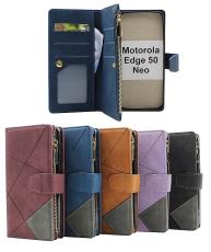 billigamobilskydd.seXL Standcase Luxury Wallet Motorola Edge 50 Neo