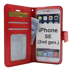 CoverinCrazy Horse Wallet iPhone SE (2nd Generation)