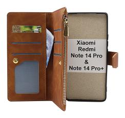 billigamobilskydd.seXL Xiaomi Redmi Note 14 Pro / 14 Pro+ Luxury Phone Wallet