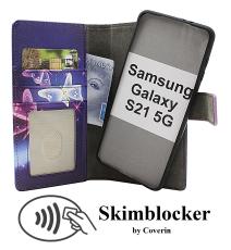 CoverinSkimblocker Samsung Galaxy S21 5G Magnet Phone Wallet Design