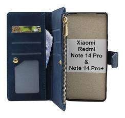 billigamobilskydd.seXL Xiaomi Redmi Note 14 Pro / 14 Pro+ Luxury Phone Wallet