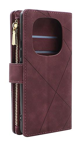 billigamobilskydd.seXL Xiaomi Redmi Note 14 Pro / 14 Pro+ Luxury Phone Wallet