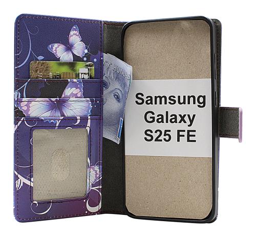 CoverinSkimblocker Samsung Galaxy S25 FE Magnet Phone Wallet Design