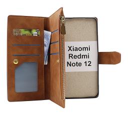 billigamobilskydd.seXL Standcase Luxury Wallet Xiaomi Redmi Note 12
