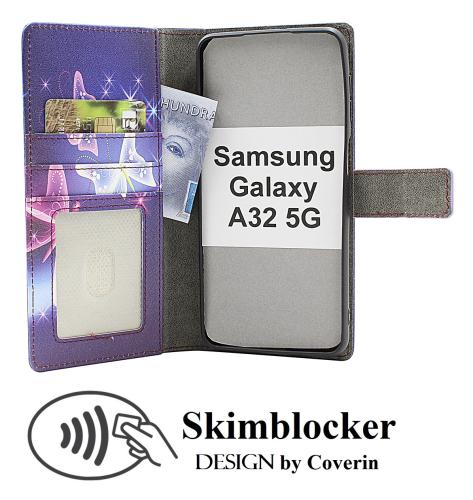 CoverinSkimblocker Samsung Galaxy A32 5G Phone Wallet Design