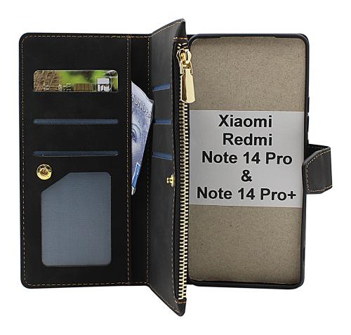 billigamobilskydd.seXL Xiaomi Redmi Note 14 Pro / 14 Pro+ Luxury Phone Wallet