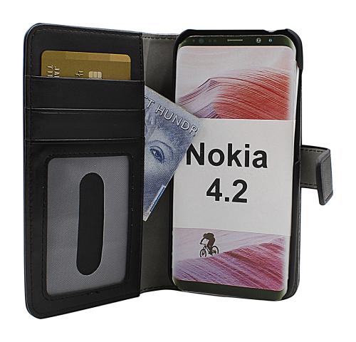 CoverinSkimblocker Magnet Wallet Nokia 4.2
