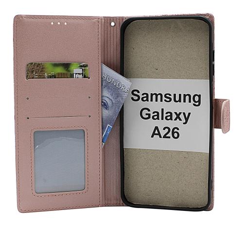 billigamobilskydd.seFlower Samsung Galaxy A26 Phone Wallet