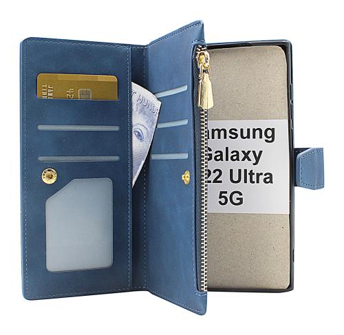 billigamobilskydd.seXL Standcase Lyxfodral Samsung Galaxy S22 Ultra 5G