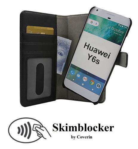 CoverinSkimblocker Magnet Wallet Huawei Y6s