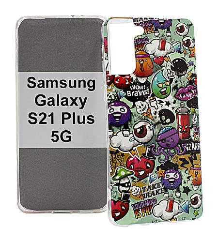 billigamobilskydd.seDesign Case TPU Samsung Galaxy S21 Plus 5G (G996B)