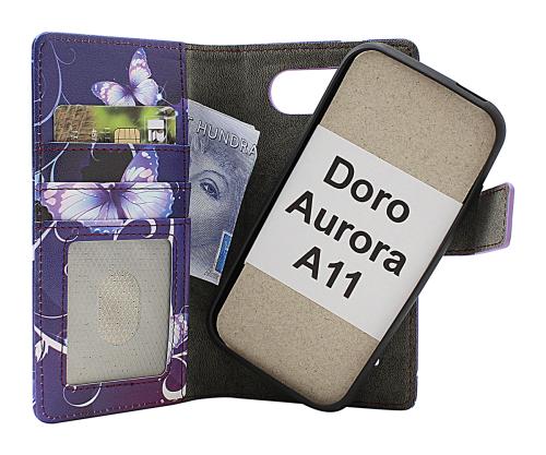CoverinSkimblocker Doro Aurora A11 Magnet Phone Wallet Design