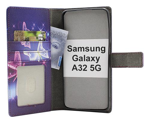 CoverinSkimblocker Samsung Galaxy A32 5G Phone Wallet Design