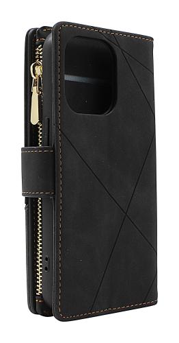 billigamobilskydd.seXL Standcase Luxury Wallet iPhone 14 Pro (6.1)