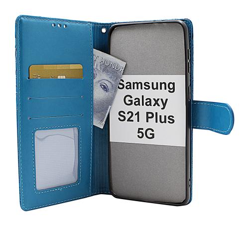 billigamobilskydd.seFlower Standcase Wallet Samsung Galaxy S21 Plus 5G (G996B)