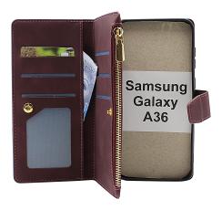 billigamobilskydd.seXL Samsung Galaxy A36 Luxury Phone Wallet