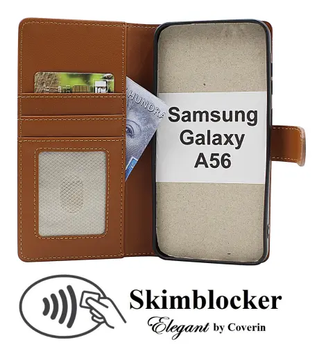 CoverinSkimblocker Samsung Galaxy A56 Phone Wallet