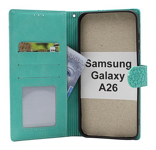 billigamobilskydd.seFlower Samsung Galaxy A26 Phone Wallet