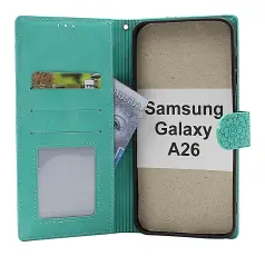 billigamobilskydd.seFlower Samsung Galaxy A26 Phone Wallet