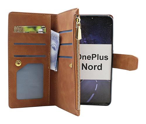 billigamobilskydd.seXL Standcase Luxury Wallet OnePlus Nord / OnePlus Nord 5G