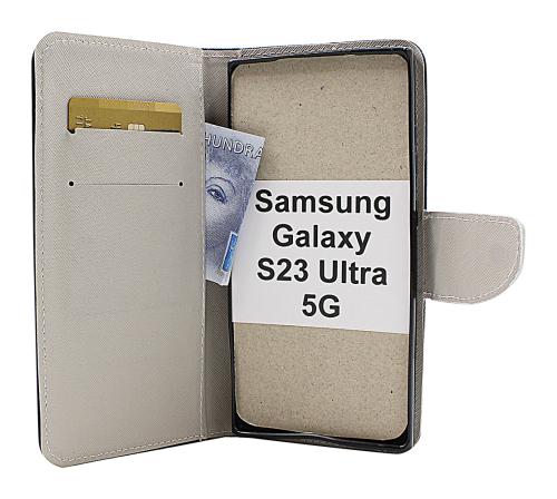 billigamobilskydd.seDesign Wallet Samsung Galaxy S23 Ultra 5G