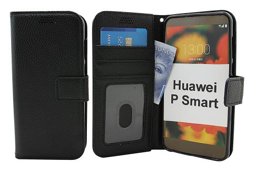 billigamobilskydd.seNew Standcase Wallet Huawei P Smart (FIG-LX1)