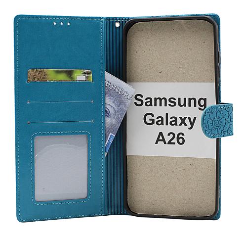 billigamobilskydd.seFlower Samsung Galaxy A26 Phone Wallet