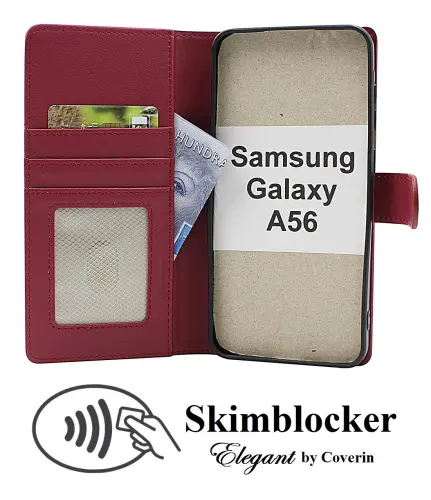 CoverinSkimblocker Samsung Galaxy A56 Phone Wallet