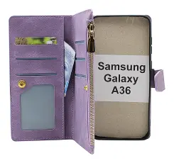 billigamobilskydd.seXL Samsung Galaxy A36 Luxury Phone Wallet