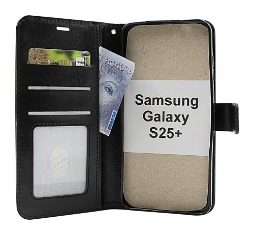 billigamobilskydd.seCrazy Horse Samsung Galaxy S25+ Phone Wallet