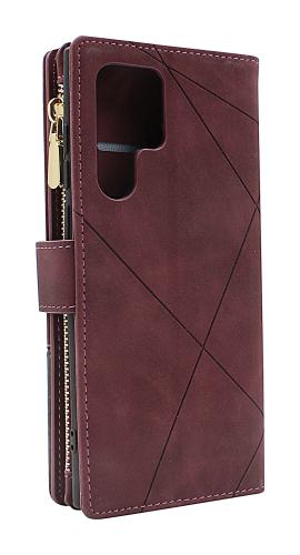 billigamobilskydd.seXL Luxury Phone Wallet Samsung Galaxy S22 Ultra 5G